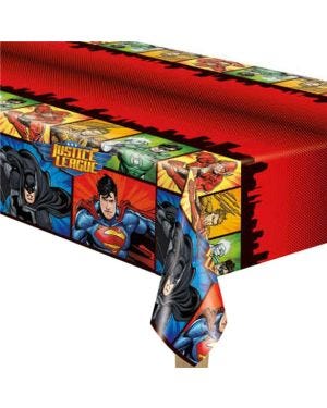 Justice League Plastic Tablecover