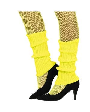 Neon Yellow Leg Warmers