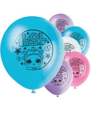 L.O.L Surprise Balloons - 12&quot; Latex (8pk)