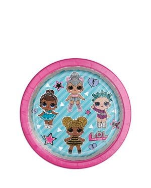 L.O.L Surprise Paper Dessert Plates - 18cm (8pk)