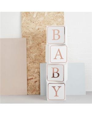 Hello Little One Giant Baby Block Boxes (4pk)