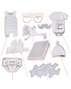 Hello Little One Photo Props (10pk)