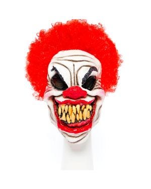 Clown Mask with Hair