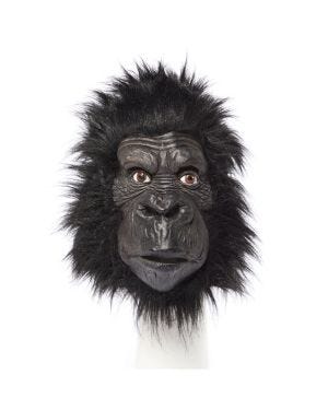 Gorilla Rubber Mask