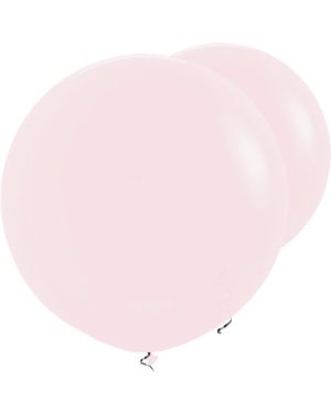 Pastel Matte Pink Balloons - 36&quot; Latex (2pk)