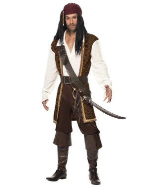 High Seas Pirate - Adult Costume