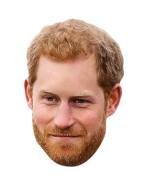 Prince Harry Mask