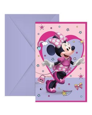 Minnie Mouse Junior Invitations (6pk)