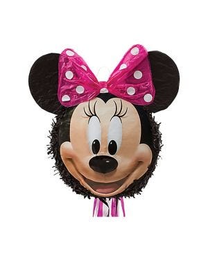 Disney Minnie Mouse Pull Piñata - 49cm x 46cm