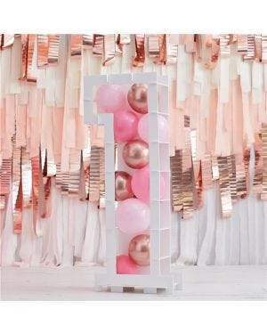 Balloon Mosaic Number Stand 1