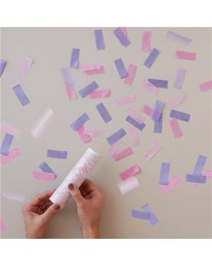 Pink &amp; Lilac Biodegradable Confetti Cannon