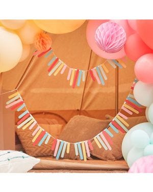 Mix It Up Brights Fringe Bunting