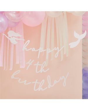 Mermaid Magic Add An Age Happy Birthday Bunting - 2m