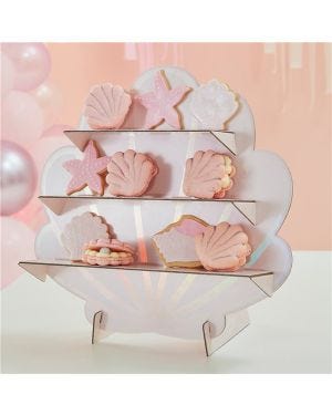Mermaid Magic Shell Treat Stand