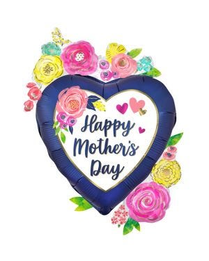 Floral Mother&#039;s Day Balloon -  Foil