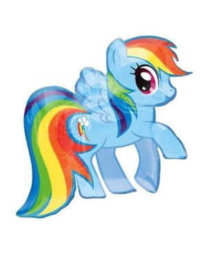 My Little Pony Rainbow Dash SuperShape Foil Balloon - 28&quot;