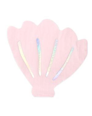 Narwhal Seashell Paper Napkins - 13cm (20pk)