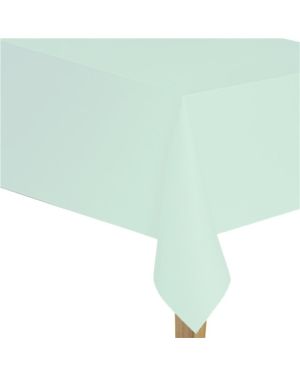 Duck Egg Plastic Tablecover - 2.8m x 1.4m