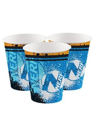 Nerf Party Paper Cups - 266ml (8pk)