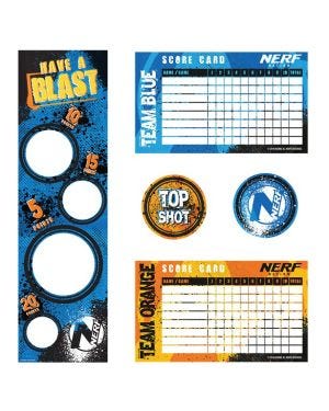 Nerf Party Target Game (8pk)