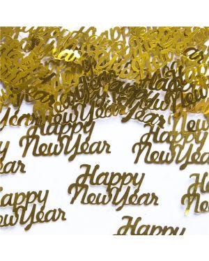 Gold &#039;Happy New Year&#039; Foil Confetti (3g pack)