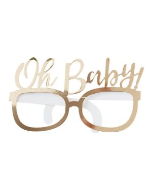 Oh Baby!&#039; Fun Paper Glasses (8pk)