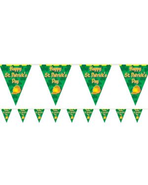 St Patrick&#039;s Day Plastic Flag Banner - 3.65m