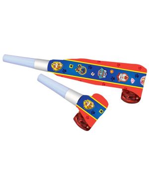 Paw Patrol Paper Party Blowers (8pk)