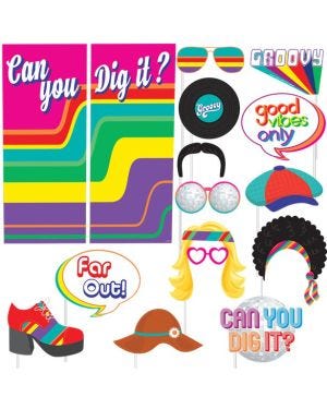 Good Vibes Scene Setters with Props (15pk)