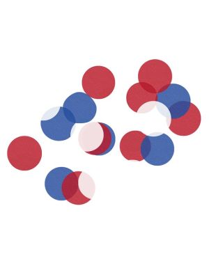 Red, White &amp; Blue Tissue Confetti - 10g