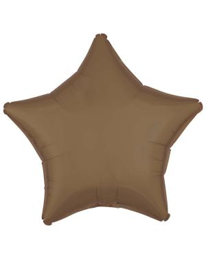 Silk Lustre Truffle Star Foil - 18&quot;