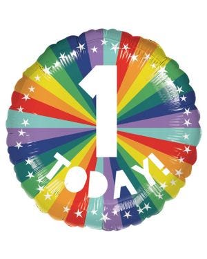 1 Today Foil Balloon - 18&quot;