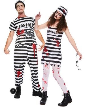 Zombie Convict Couple Kit