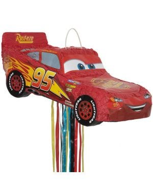 Cars Lightening McQueen Pull Piñata - 53cm x 26cm