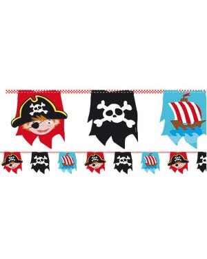 Captain Pirate Bunting - 4m