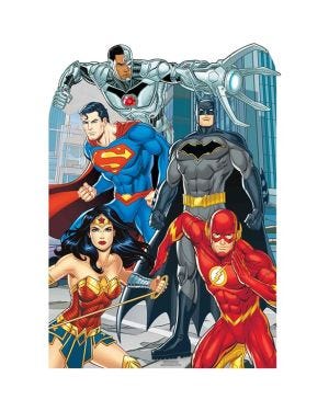 Justice League Children&#039;s Stand In Photo Prop - 135cm x 96cm