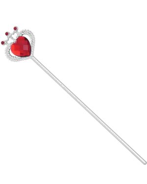 Heart Wand with Red Gem