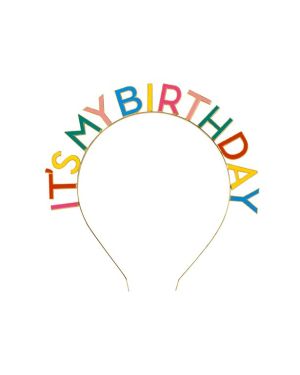Rainbow &#039;It&#039;s My Birthday&#039; Headband