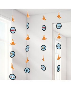 On the Road String Decorations (4pk)