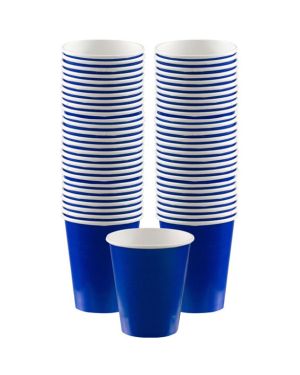Royal Blue Paper Coffee Cups - 340ml (40pk)