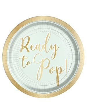 Ready To Pop Paper Plates - 23cm (8pk)