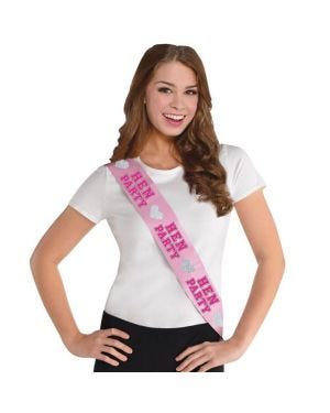 &#039;Hen Party&#039; Value Sashes (8pk)