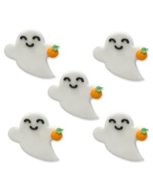 Ghosts Sugar Cake Toppers (5pk)