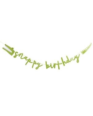Snappy Birthday Banner - 2m