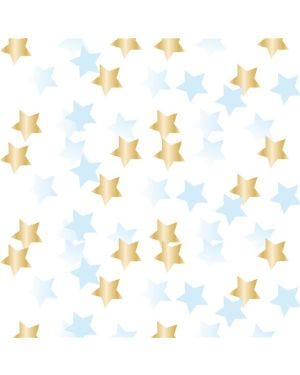 1st Birthday Blue Star Confetti