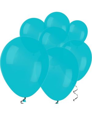 Turquoise Blue Mini Balloons - 5&quot; Latex Balloons (100pk)
