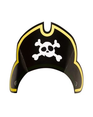 Captain Pirate Party Hats (8pk)