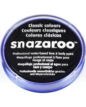 Snazaroo Black Face Paint - 18ml