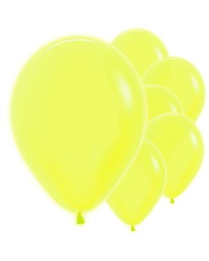 Neon Yellow Balloons - 12&quot; Latex (50pk)