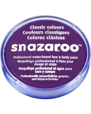 Snazaroo Purple Face Paint - 18ml